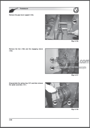 Photo 14 - Landini Legend 125 135 145 165 185 Techno Top Tronic Training Repair Manual Tractors