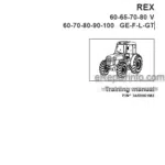 Photo 3 - Landini Rex 60 65 70 80 V 60 70 80 90 100 GE F L GT Training Repair Manual Tractors