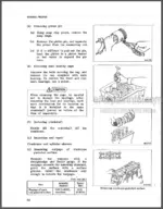 Photo 2 - Mitsubishi BD2G BS3G Operators And Service Manual Tractor