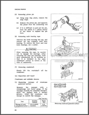 Photo 1 - Mitsubishi BD2G BS3G Operators And Service Manual Tractor