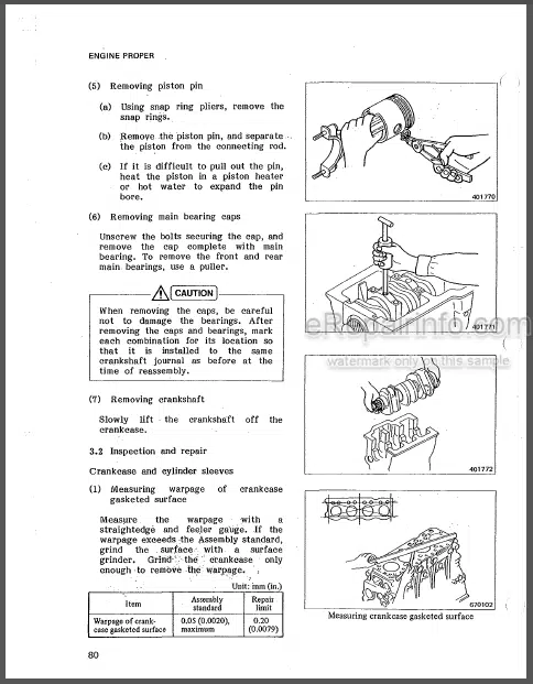 Photo 1 - Mitsubishi BD2G BS3G Operators And Service Manual Tractor