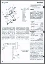 Photo 6 - Mitsubishi MT160-MT300D Shop Manual Tractors