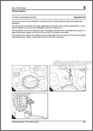 Photo 10 - Perkins 1000 Series AJ To AS YG To YK Workshop Manual Diesel And Gas Engines