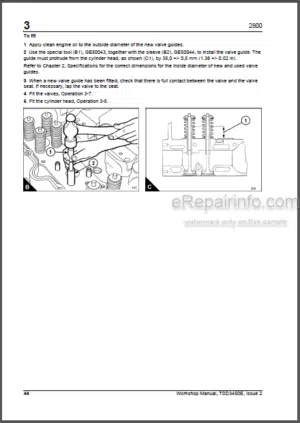 Photo 9 - Perkins 2800 Series 2806C-E16 Workshop Manual Diesel Engines