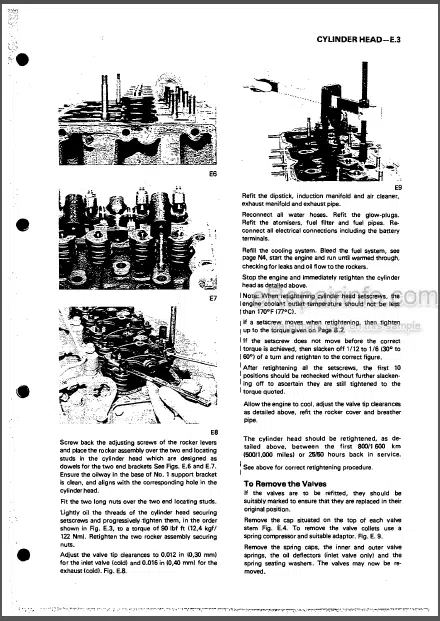 Photo 1 - Perkins 4.165 Workshop Manual Diesel Engine