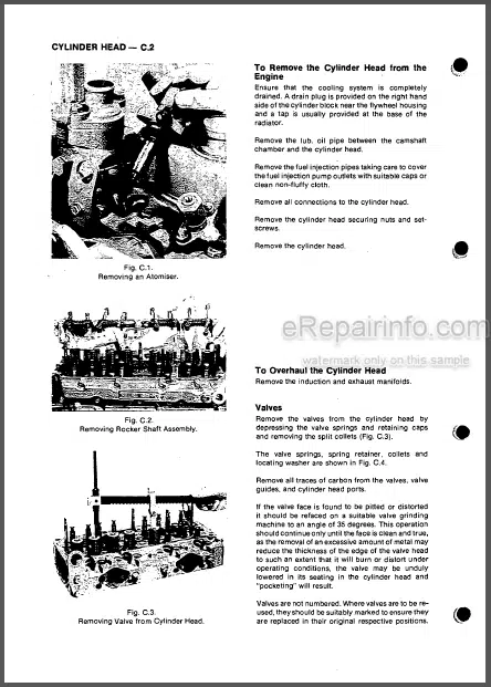 Photo 1 - Perkins 4.2032 Workshop Manual Diesel Engine