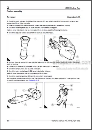 Photo 9 - Perkins 4006 4008 Workshop Manual Gas Engines