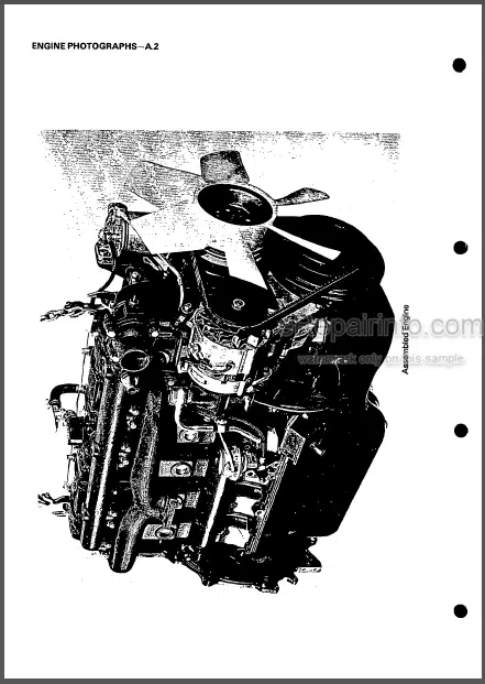 Photo 1 - Perkins 6.247 Workshop Manual Diesel Engine
