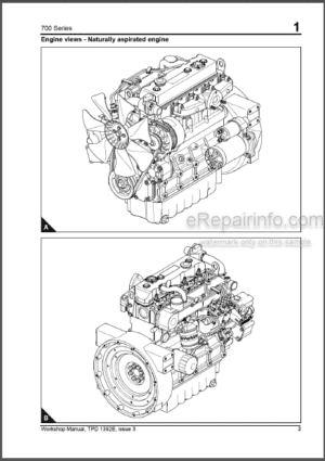 Photo 8 - Perkins 700 Series UA UB UC Workshop Manual Diesel Engines
