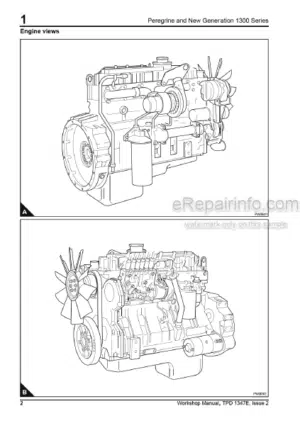 Photo 10 - Perkins Peregrine New Generation 130 Series WD WE WF WG WH WJ Workshop Manual Diesel Engines