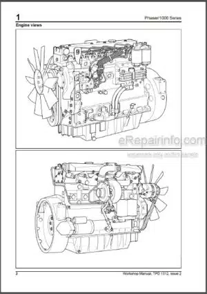 Photo 9 - Perkins Phaser 1000 Series AA To AH And YA To YE Workshop Manual Diesel Engines