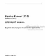 Photo 4 - Perkins Phaser 135 TI AL Workshop Manual Diesel Engine