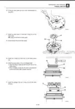 Photo 2 - Takeuchi TB128FR Workshop Manual Mini Excavator