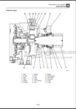 Photo 6 - Takeuchi TB128FR Workshop Manual Mini Excavator