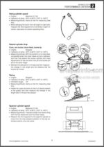 Photo 2 - Takeuchi TB215R Workshop Manual Mini Excavator