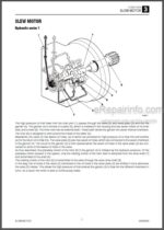 Photo 5 - Takeuchi TB215R Workshop Manual Mini Excavator