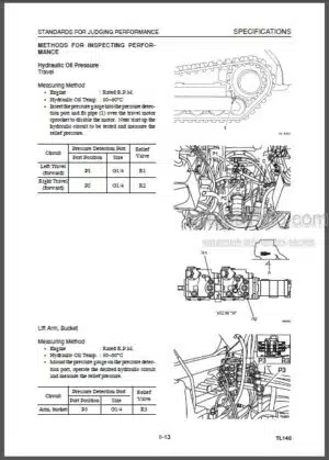 Photo 12 - Takeuchi TL140 Workshop Manual Crawler Loader