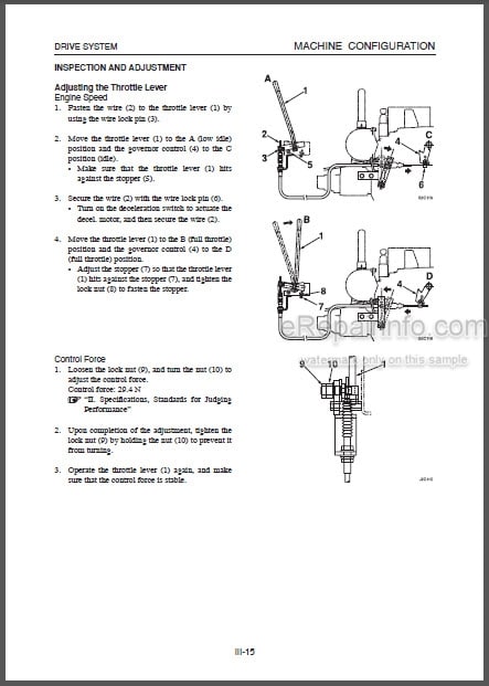 Photo 1 - Takeuchi TB138FR Workshop Manual Compact Excavator CG5E001