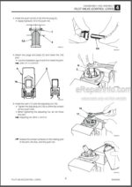 Photo 2 - Takeuchi TB260 Workshop Manual Mini Excavator