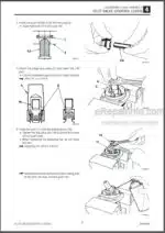 Photo 2 - Takeuchi TB260 Workshop Manual Mini Excavator