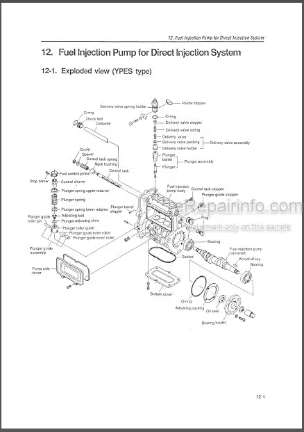 Photo 1 - Yanmar 2TNE68 3TNE68 To 3TNE84T 4TNE82 To 4TNE84T Service Manual Engines