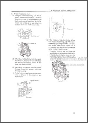 Photo 14 - Yanmar TNE Series Service Manual Engine