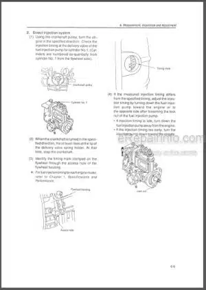 Photo 8 - Yanmar 3TNV 4TNV Series 3TNV82A To 3TNV88 4TNV84T To 4TNV106T Service Manual Engine M9961-02E050