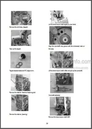 Photo 7 - Yanmar YPD-MP2 YPD-MP4 Service Manual Fuel Injection Equipment M9961-03E070