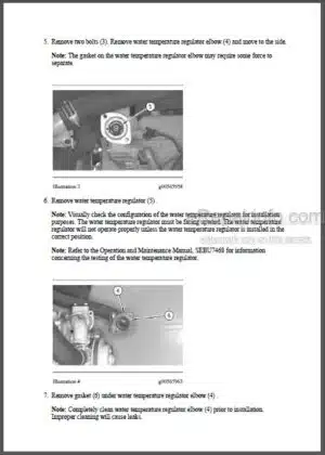 Photo 7 - Caterpillar 350 350L Repair Manual Excavator SN 2ZL 3ML 8HK 9FL