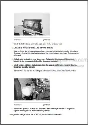 Photo 14 - Caterpillar 232B2 Repair Manual Skid Steer Loader