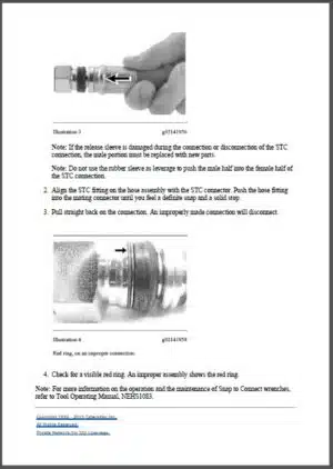 Photo 8 - Caterpillar 330B L Repair Manual Excavator