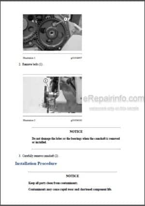 Photo 11 - Caterpillar 267B 277B 287B Repair Manual Multi Terrain Loader