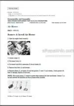 Photo 4 - Caterpillar 311 Repair Manual Excavator