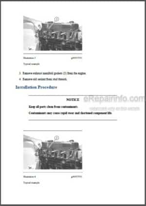 Photo 12 - Caterpillar 312B 312BL Repair Manual Excavator