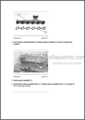 Photo 9 - Caterpillar 315 315L Repair Manual Excavator 4YM 6YM