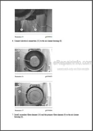 Photo 7 - Caterpillar 312 Repair Manual Excavator