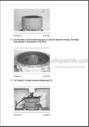 Photo 12 - Caterpillar 329D L 329D LN Repair Manual Excavators XDB EBM