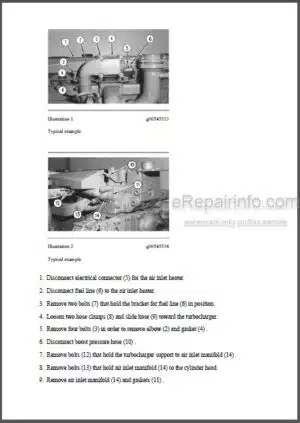 Photo 7 - Caterpillar 416C Repair Manual Backhoe Loader