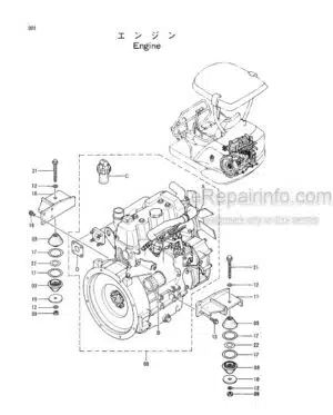 Photo 2 - Hitachi EX15 Parts Catalog Excavator