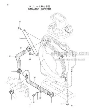 Photo 6 - Hitachi EX22 Parts Catalog Excavator