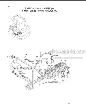 Photo 1 - Hitachi EX30-2 Parts Catalog Excavator