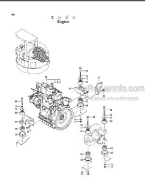 Photo 10 - Hitachi EX30UR Parts Catalog Excavator