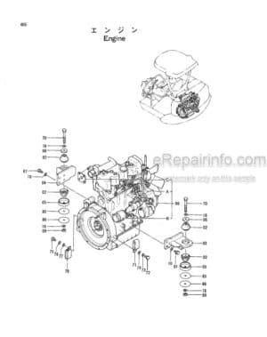 Photo 5 - Hitachi EX40UR Parts Catalog Excavator