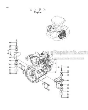 Photo 5 - Hitachi EX35-2 Parts Catalog Excavator