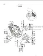 Photo 2 - Hitachi EX40UR-2C Parts Catalog Excavator