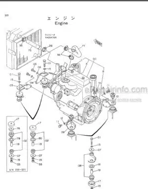 Photo 5 - Hitachi EX55-UR Parts Catalog Excavator