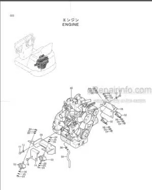 Photo 14 - Isuzu A-4JG1 Workshop Manual Engine