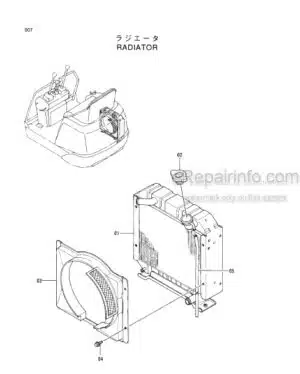 Photo 6 - Hitachi EX40UR-2 Parts Catalog Excavator