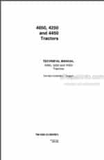 Photo 5 - JD 4050 4250 4450 Technical Manual Tractor TM1353