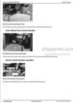 Photo 2 - JD 5310N 5410N 5510N Technical Manual Tractors TM4772